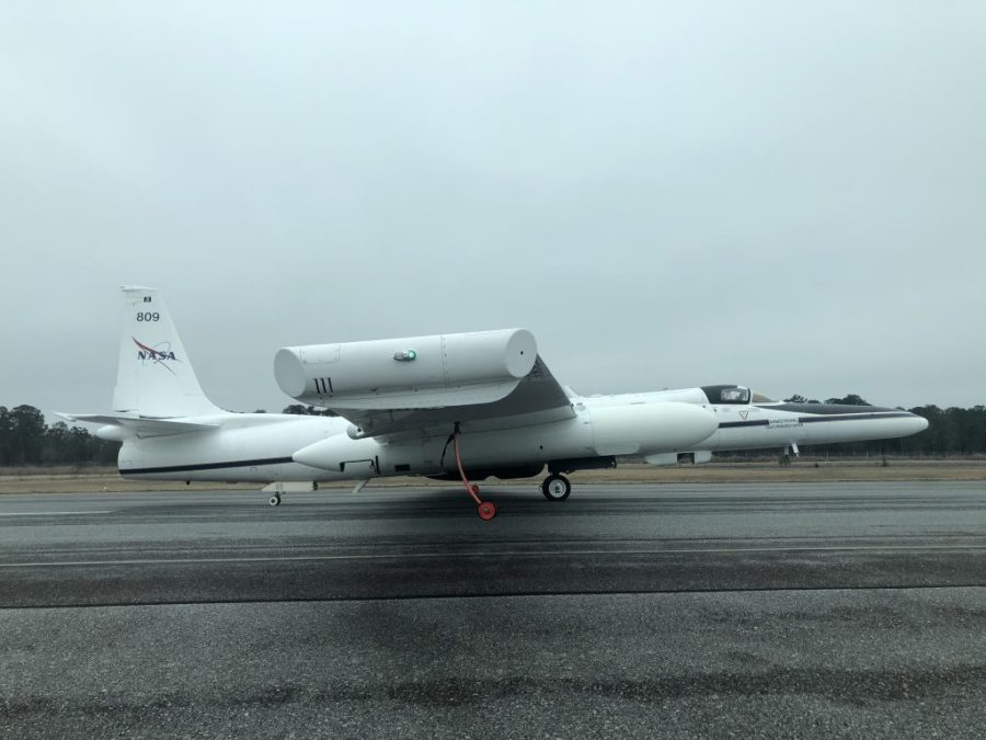 NASA's high-altitude ER-2 aircraft was part of the IMPACTS field mission to study snow in January and February, 2020. Credit: NASA/Katie Stern