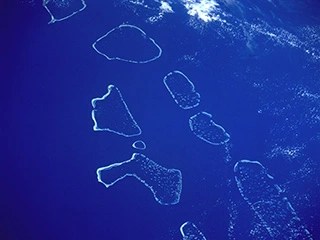 Atolls from space