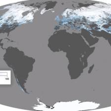 Partial map of the world