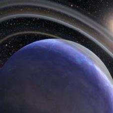 Illustration of exoplanet