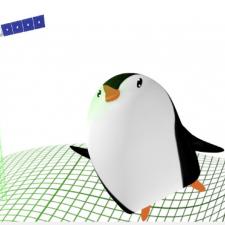 Cartoon of Penguin
