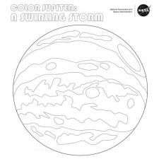 JunoCam coloring book