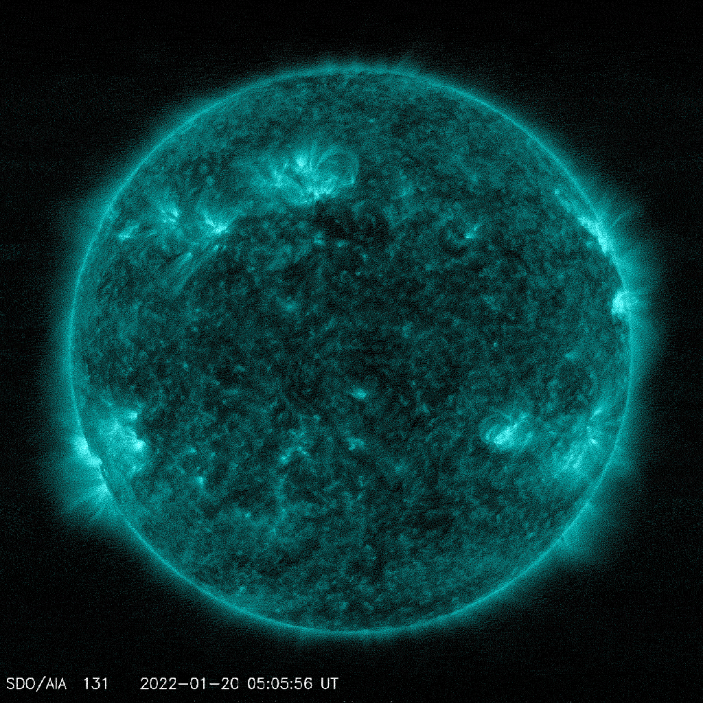 
			Mid-Level Flare Erupts From Sun - NASA Science			
