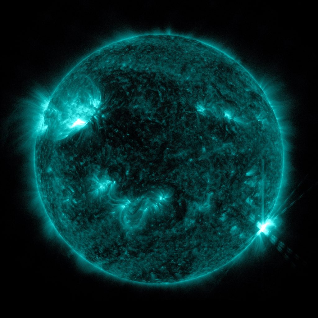 
			Sun Releases Moderate and Strong Solar Flares - NASA Science			