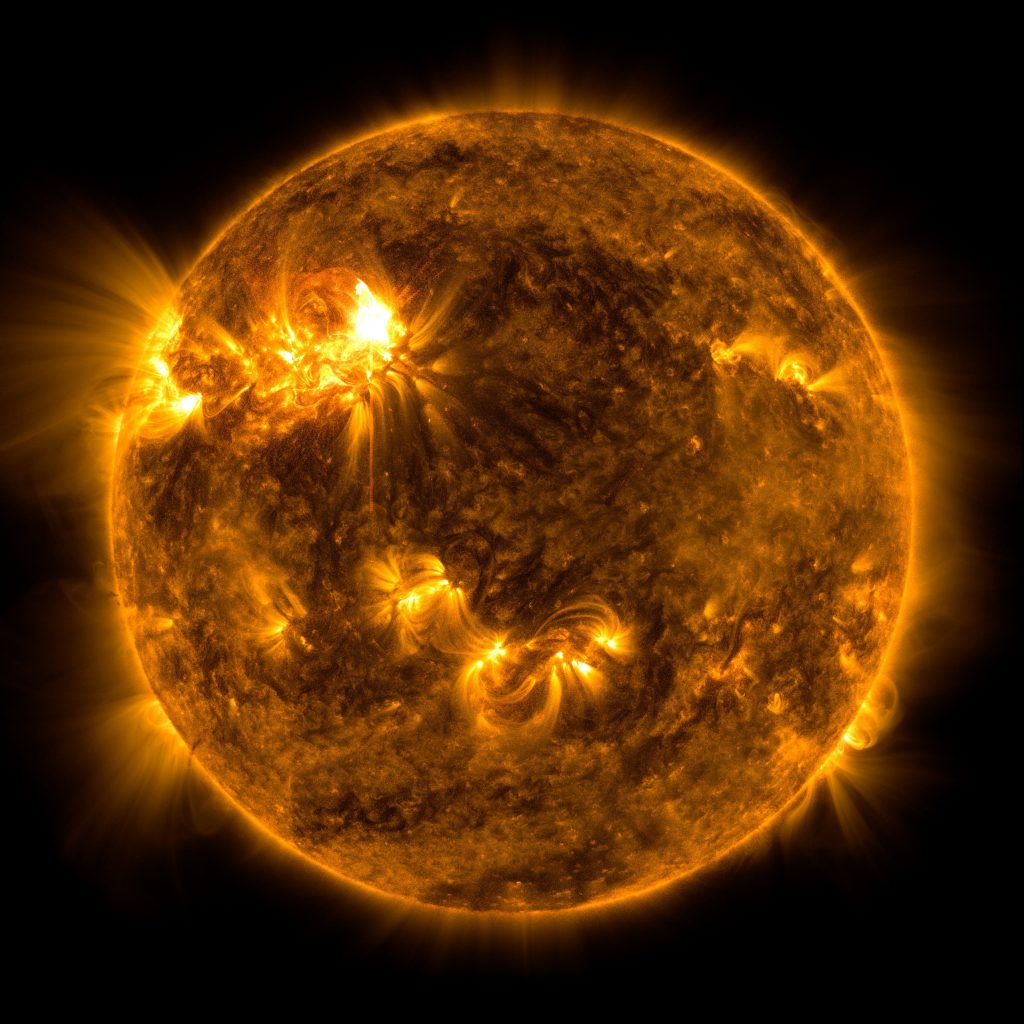 
			Moderate Solar Flare Erupts From Sun - NASA Science			