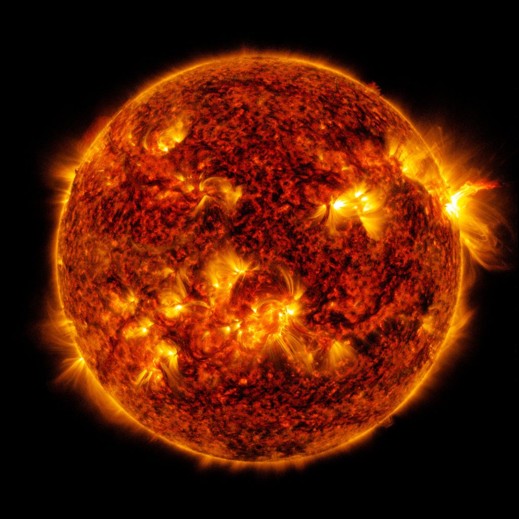 
			Strong Solar Flare Erupts from Sun - NASA Science			