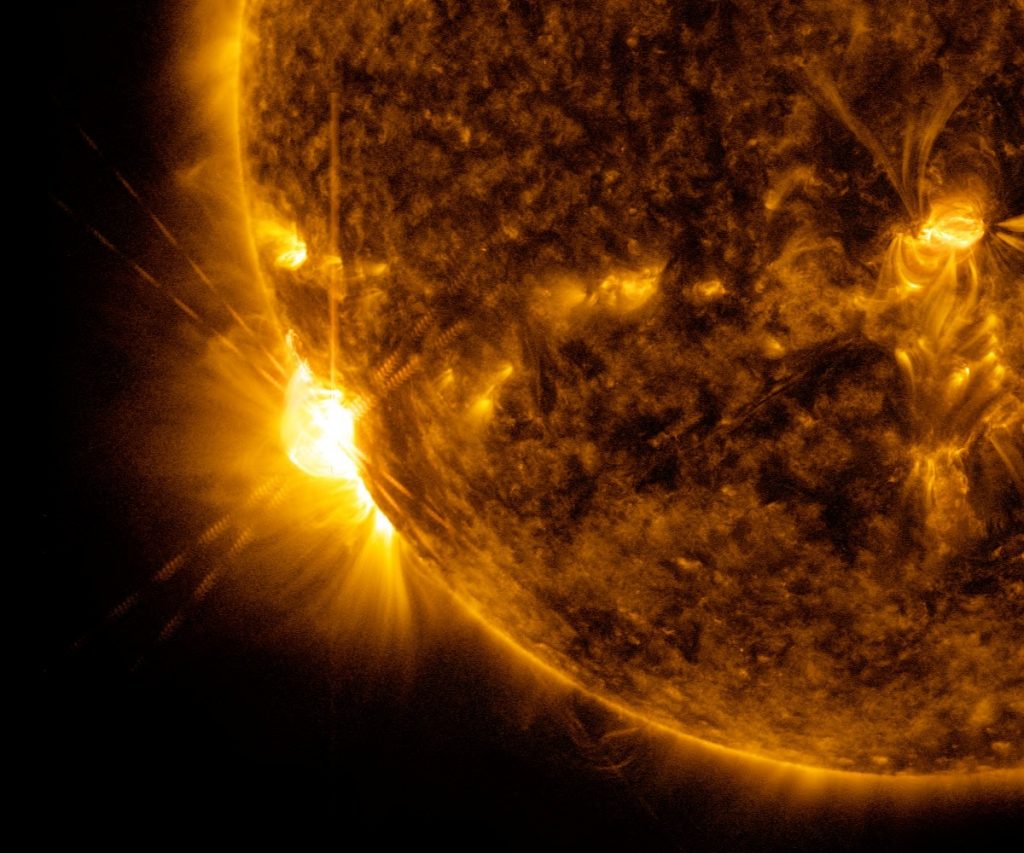 
			Moderate Solar Flare Released by Sun - NASA Science			