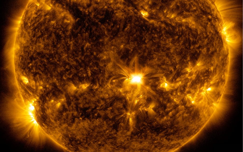 
			Sun Releases Moderate Solar Flare - NASA Science			