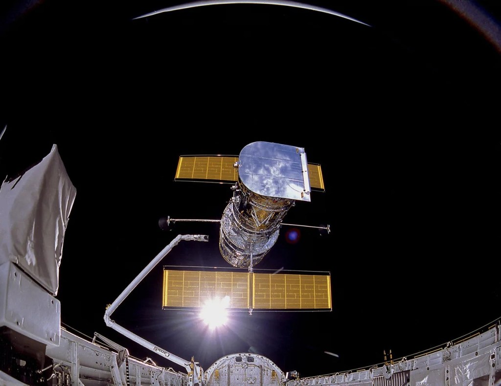 Hubble holds five different types of instruments including cameras, spectrographs, photometers, interferometers, and fine guidance sensors.