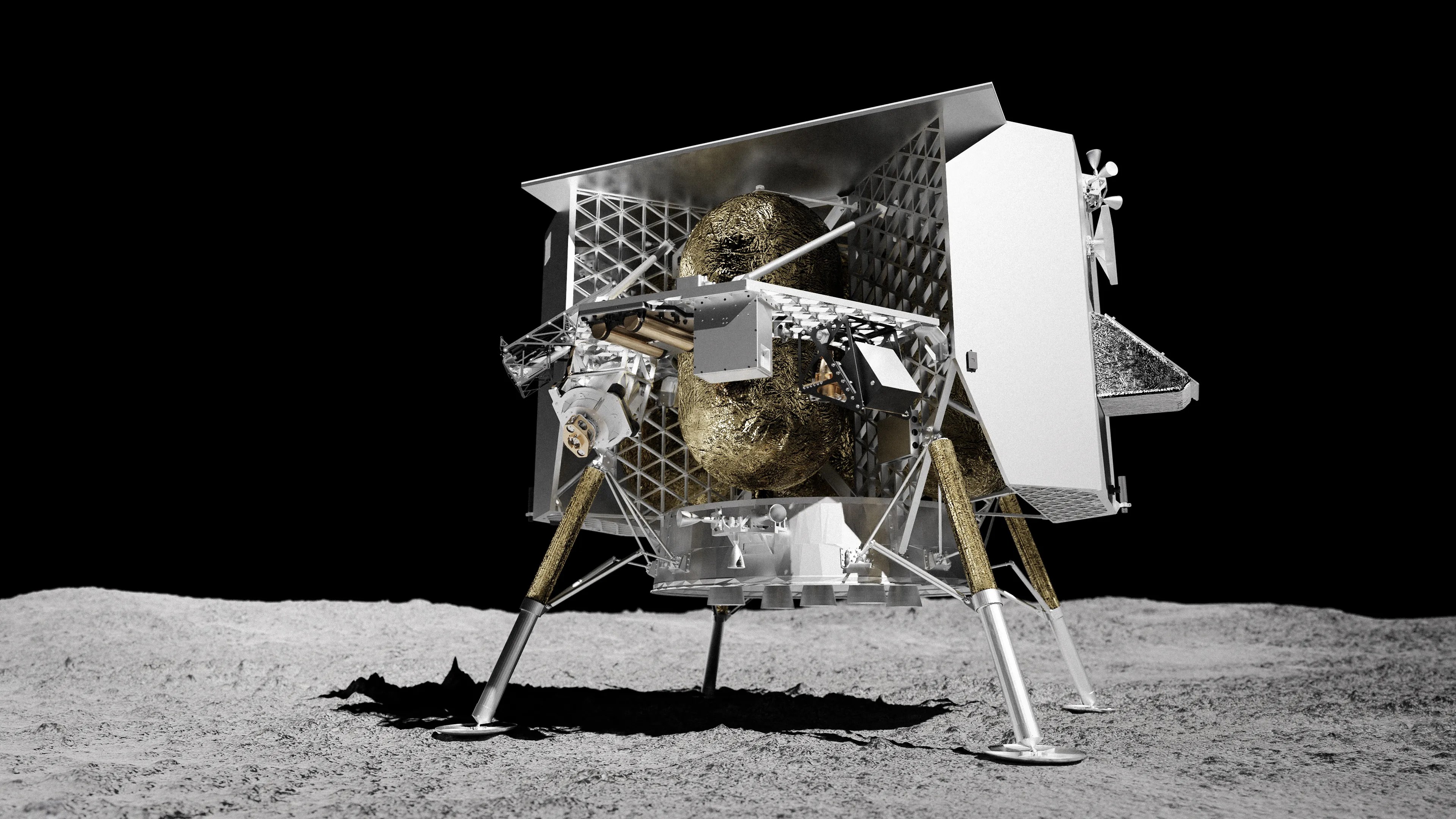 Astrobotic's Peregrine lunar lander launched on 8 January 2024 to deliver 5 NASA CLPS science payloads to Sinus Viscositatis