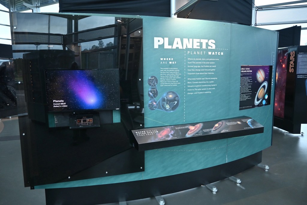 In its 20 years of traveling the country, the Hubble exhibit has been featured in 27 states.