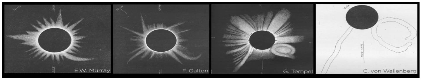 Early drawings of eclipses