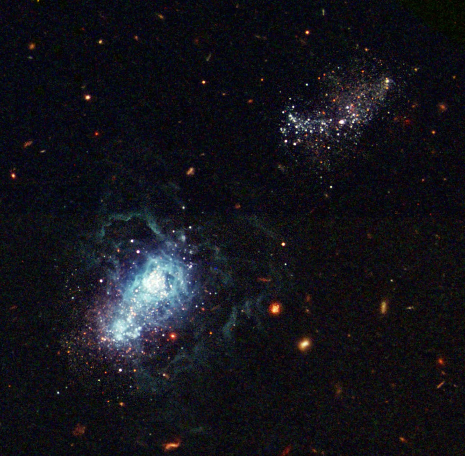 Galaxy in deep space