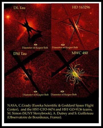 Bright, dim, and dark disks around nearby stars