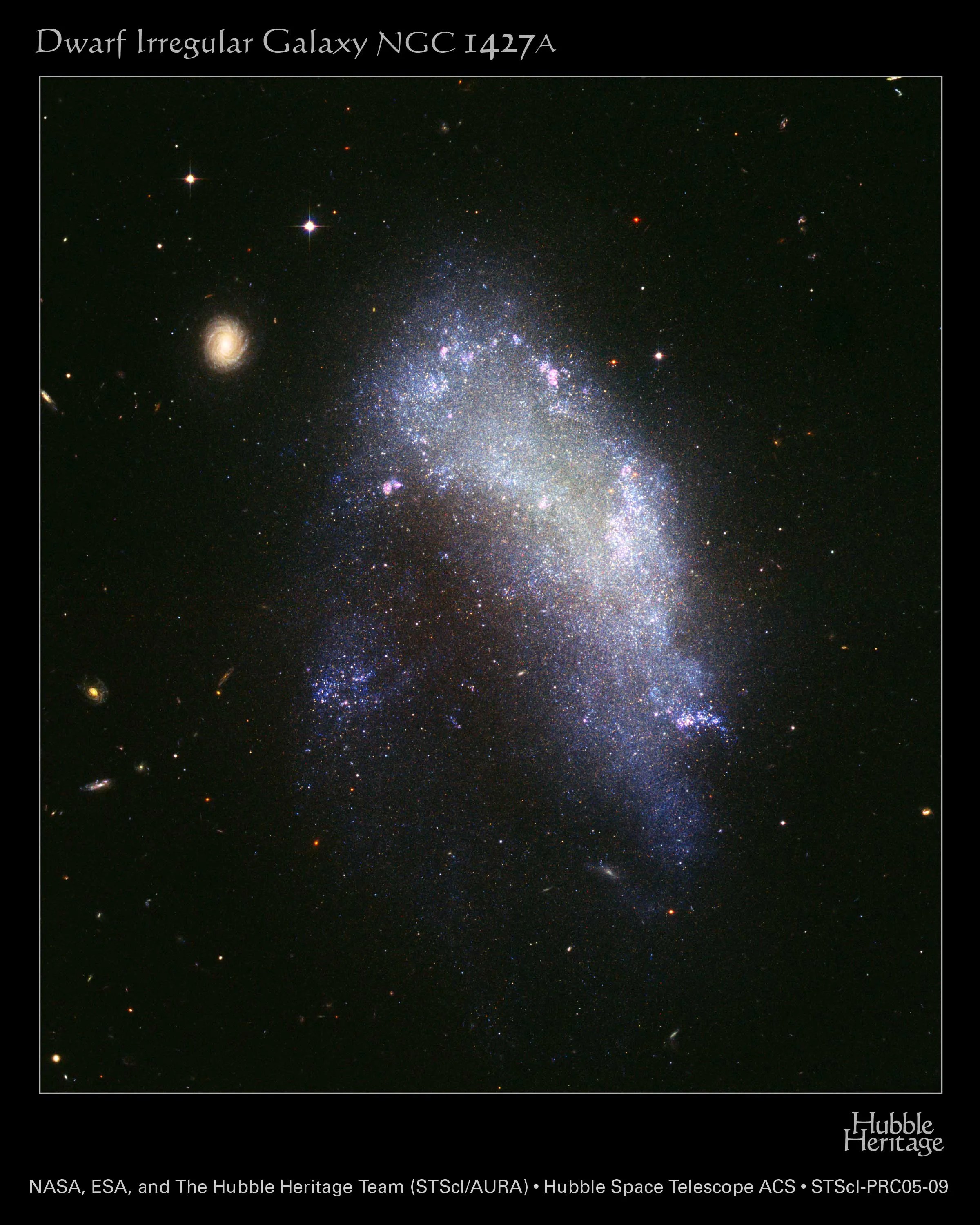 The impending destruction of ngc 1427a