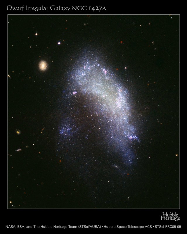 The Impending Destruction of NGC 1427A - NASA Science