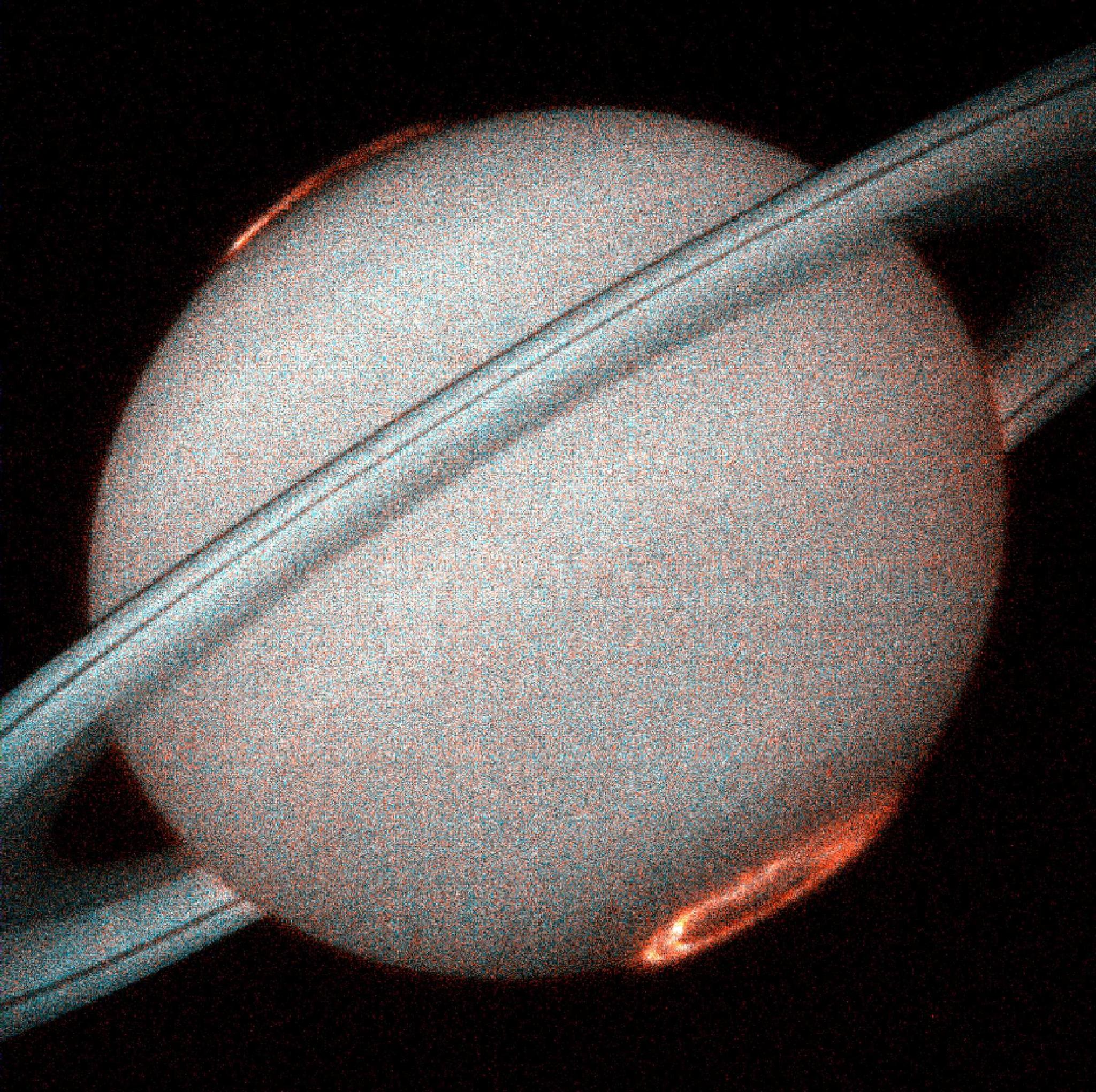 Saturn's auroras