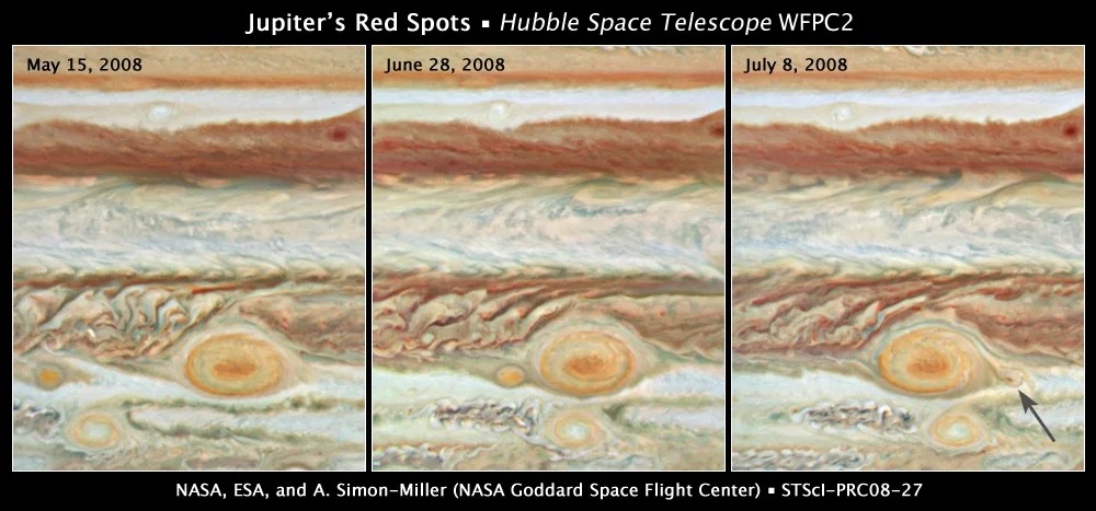 Hubble image of Jupiter
