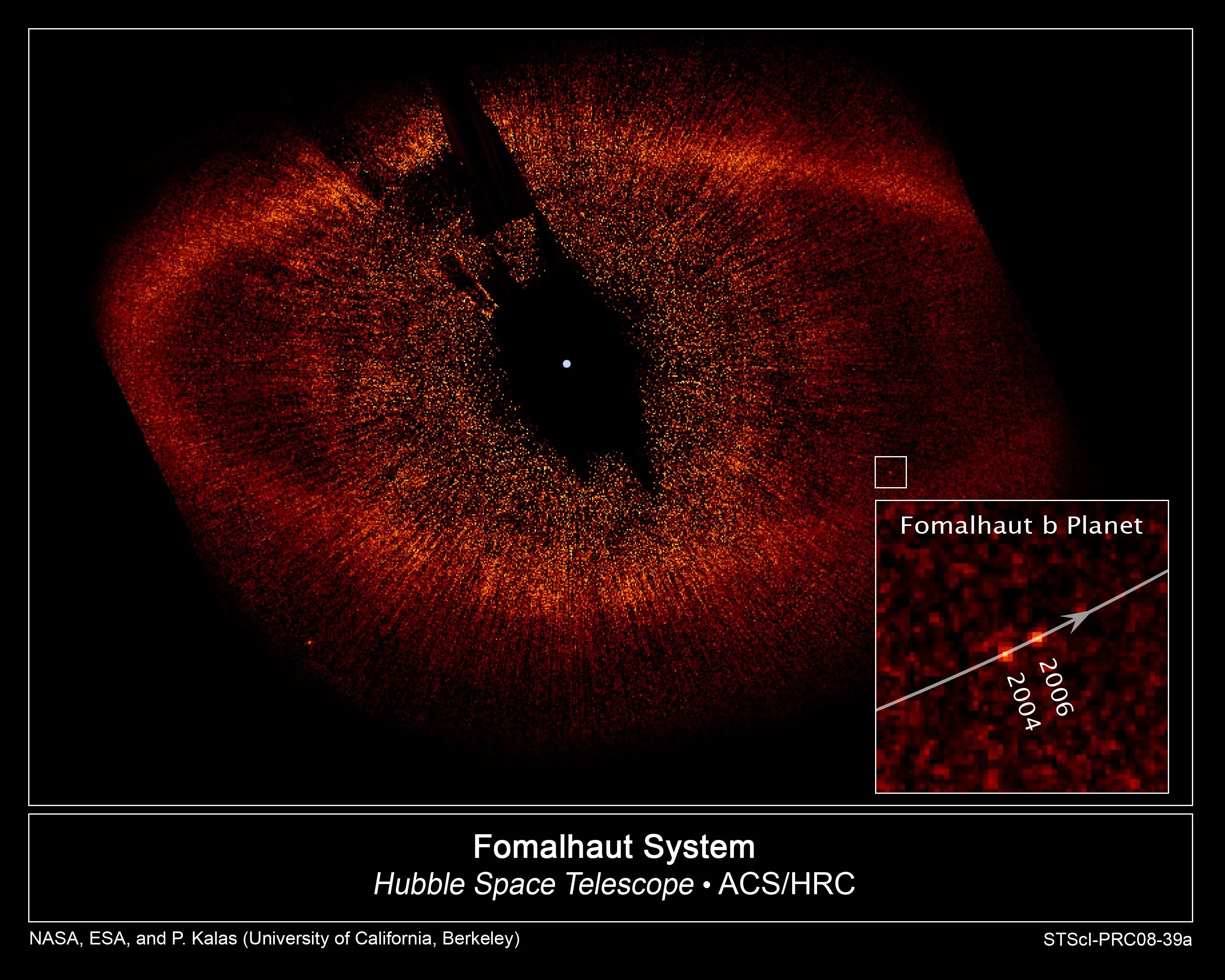 Hubble image of Fomalhaut