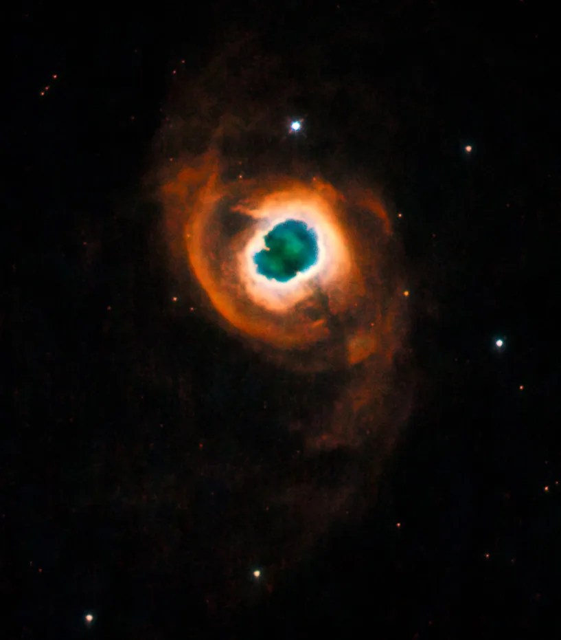 Final image taken of a nebula cluster by the wfpc