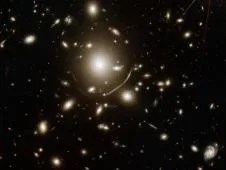 Giant cluster of elliptical galaxies