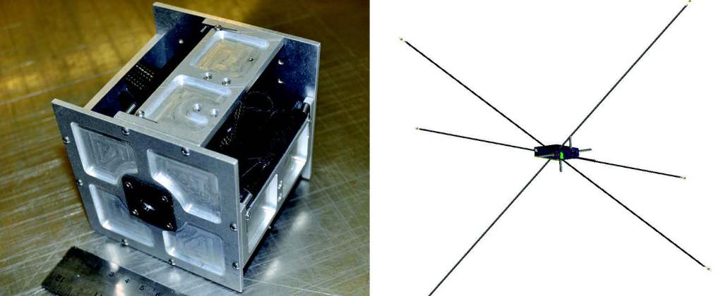 
			Tri-axial Double Probe will Enable Small Spacecraft to Measure Electric Fields - NASA Science			