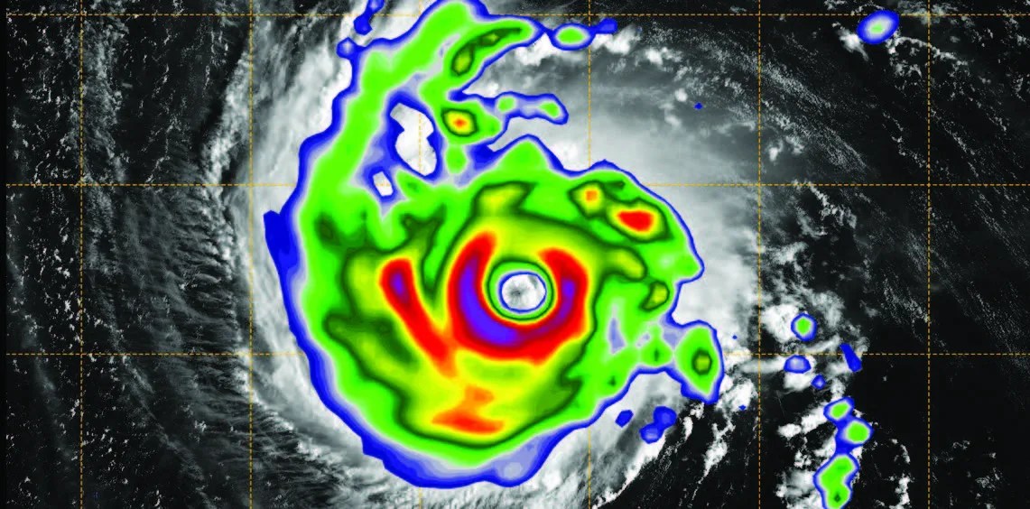 Hurricane Florence satellite image