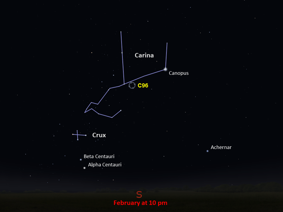 Star chart for Caldwell 96