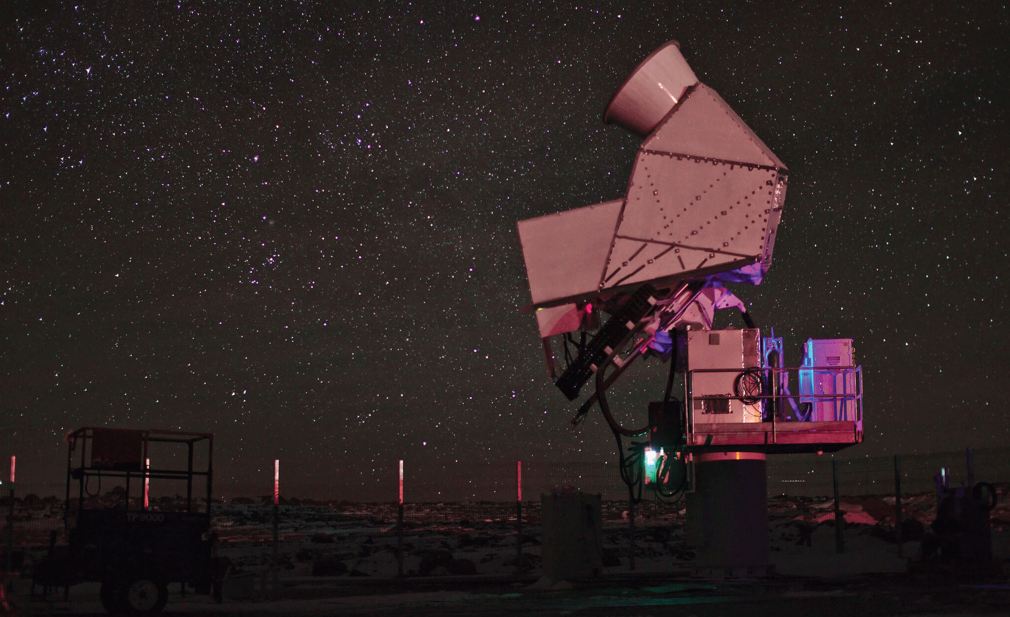 Photo of CLASS telescope