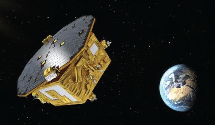 Artist concept of LISA Pathfinder spacecraft