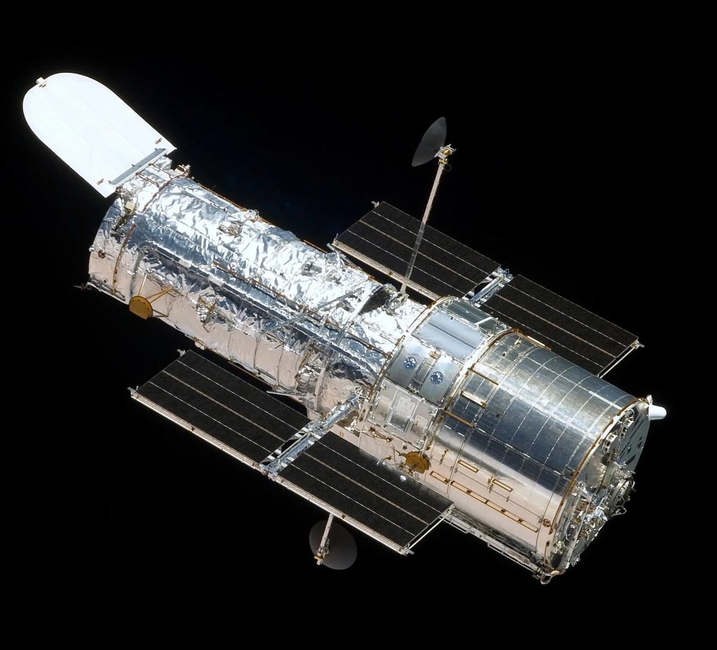 Hubble could see the landing lights of an airplane over San Francisco from Washington, D.C.