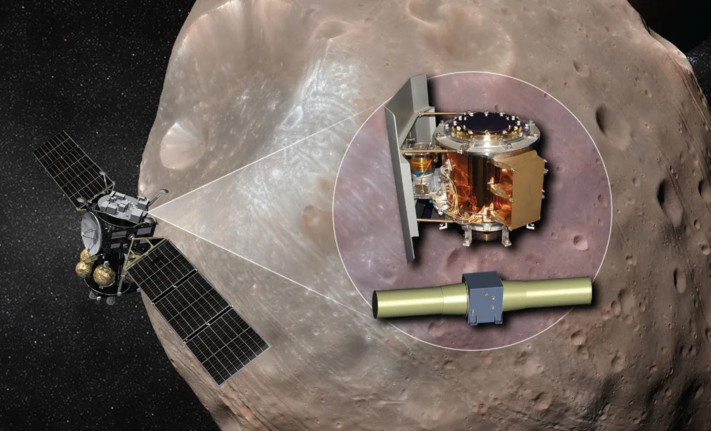 Artist concept of the MMX probe