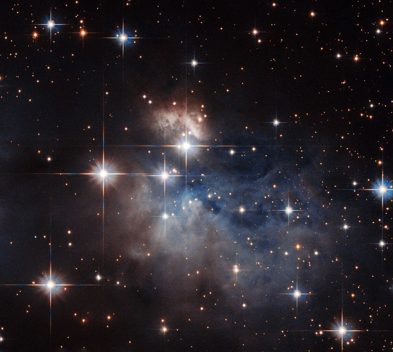 An emission-line star known as iras 12196-6300.
