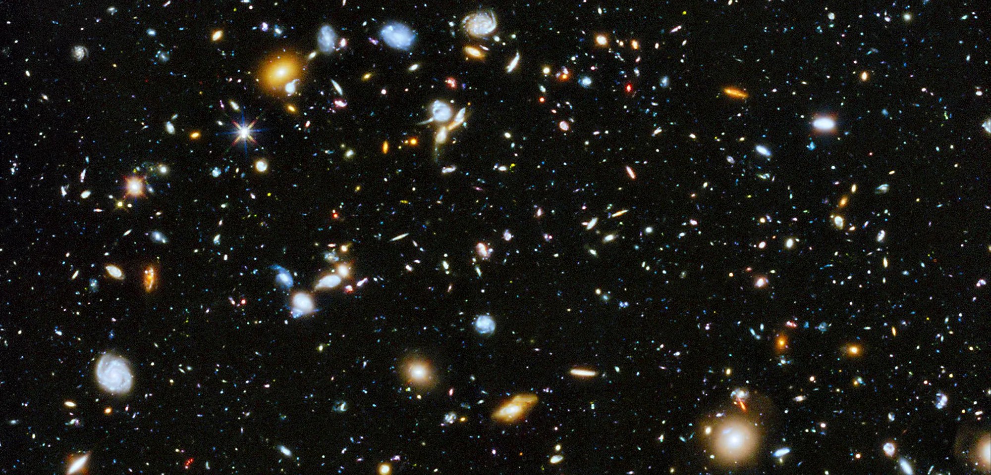 Hubble ultra deep field image