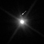 Hubble's view of the first moon discovered around dwarf planet Makemake