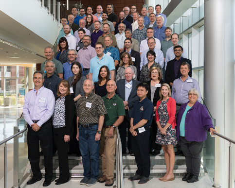 Photo of iSAT study team members
