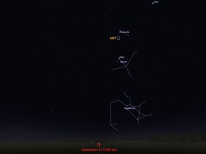 locator star chart for M27
