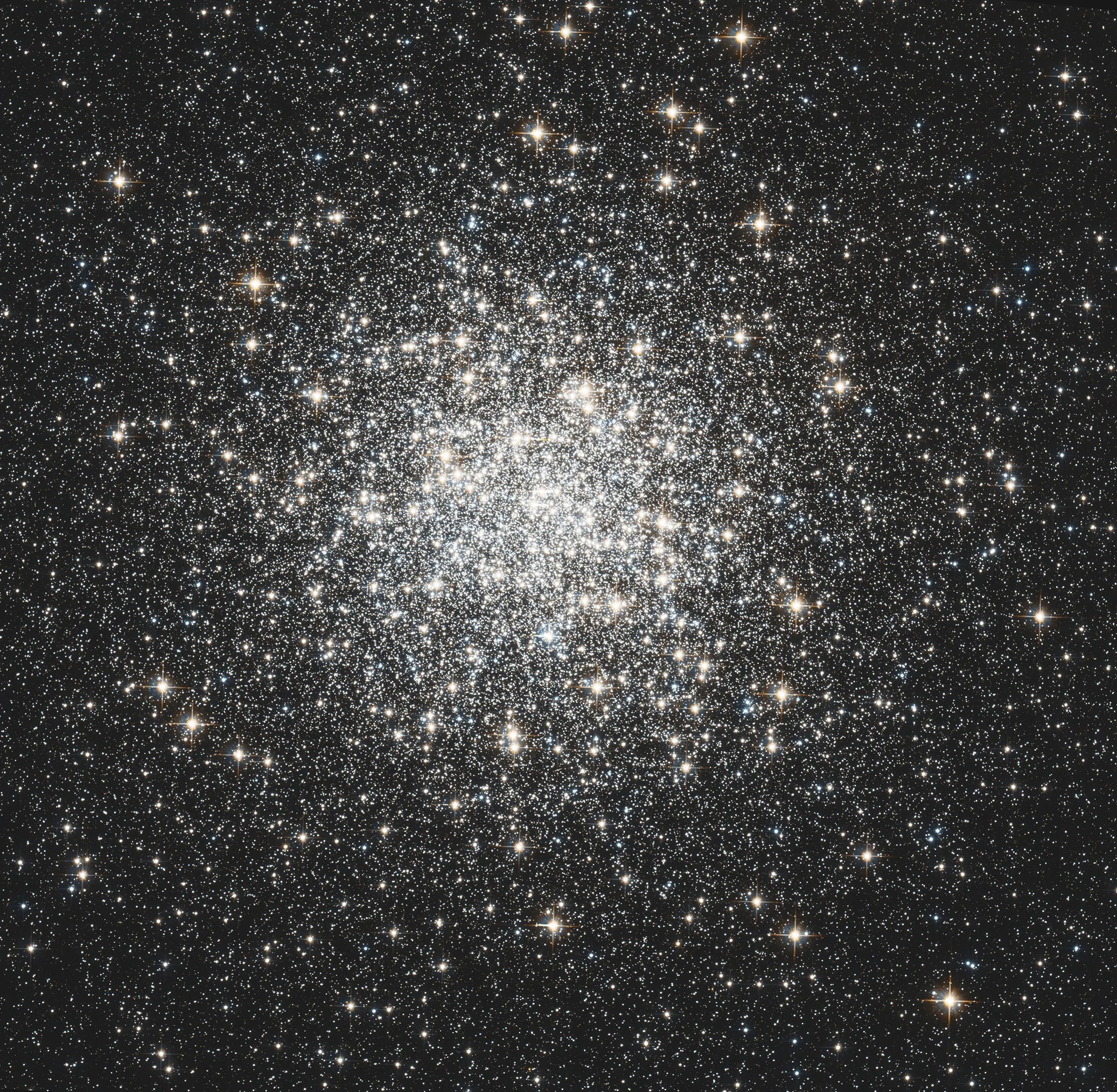 Hubble view of M3 - a ball of thousands of stars.