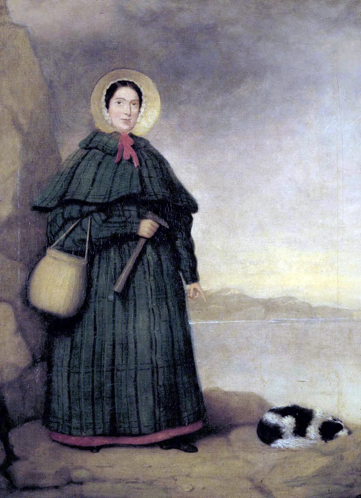 Illustration of Mary Anning