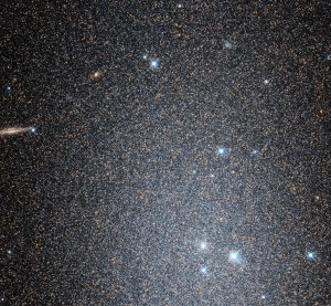 Countless points of light, each of them a star, brought together in this image of a giant galaxy.