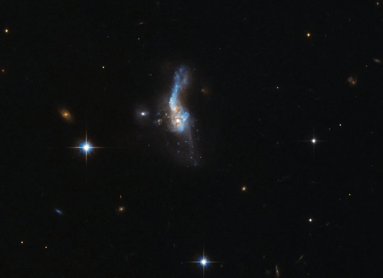 Hubble s Front Row Seat When Galaxies Collide