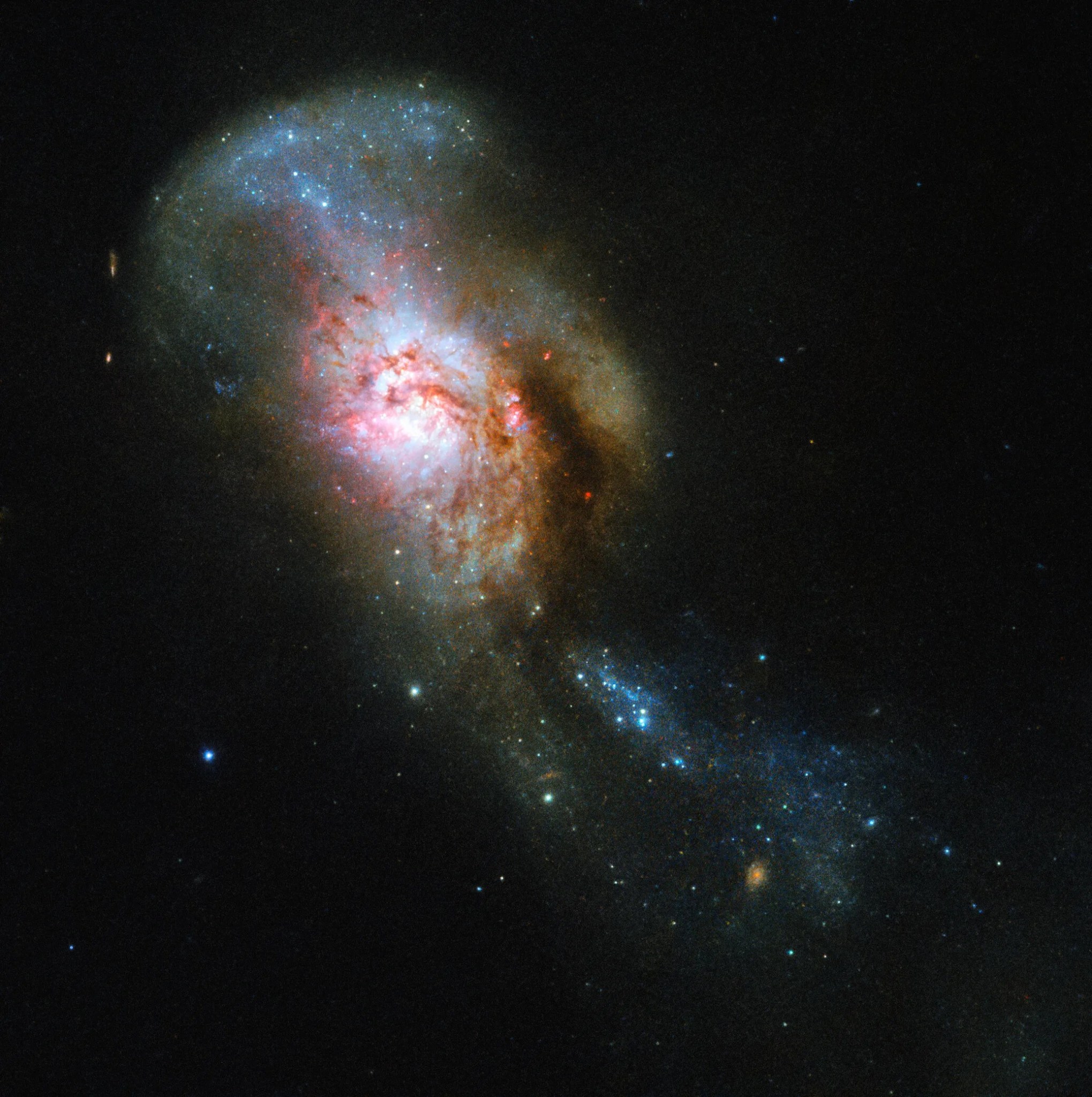 Ngc 4194, the medusa merger