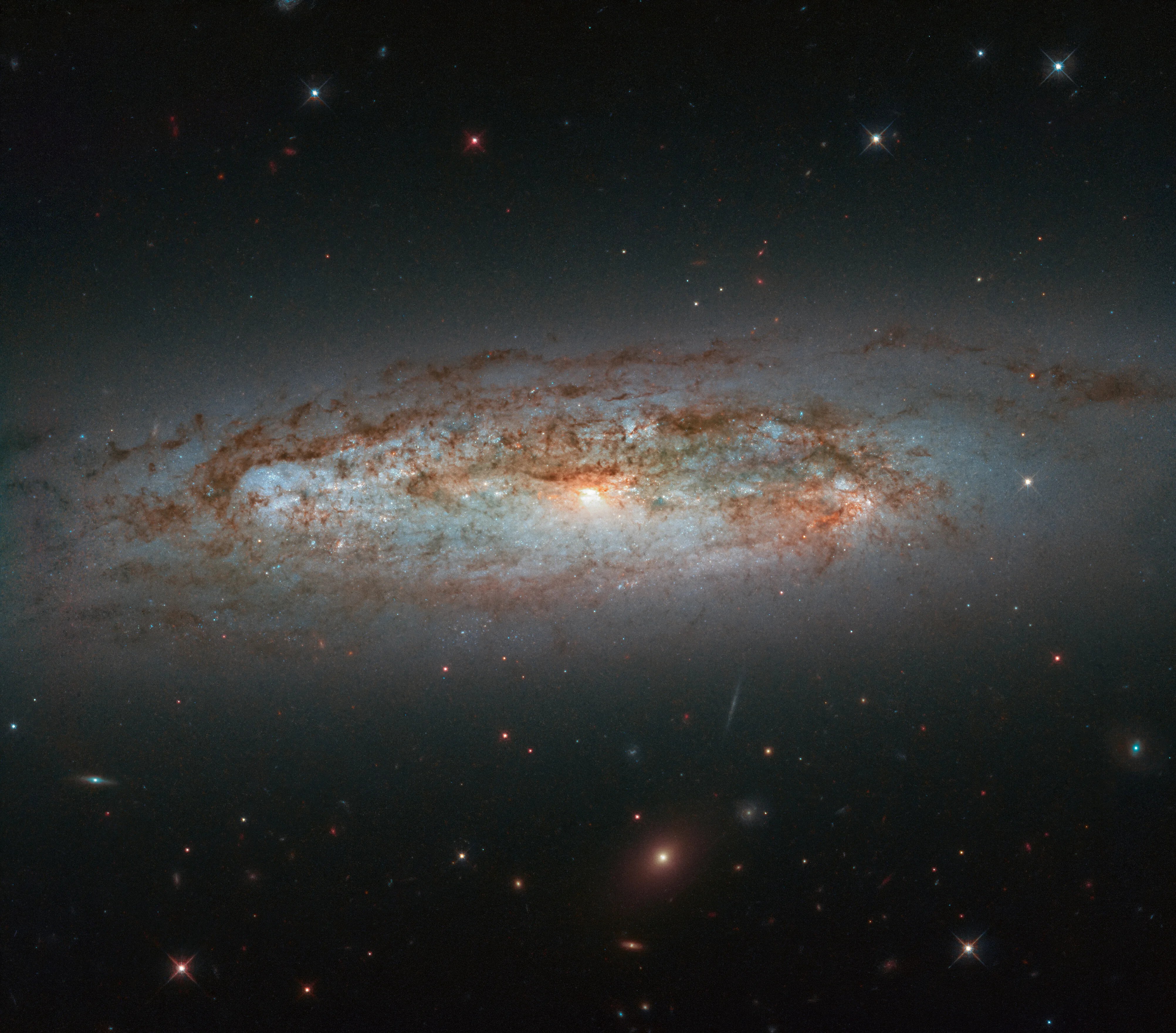 Hubble image of ngc 3175
