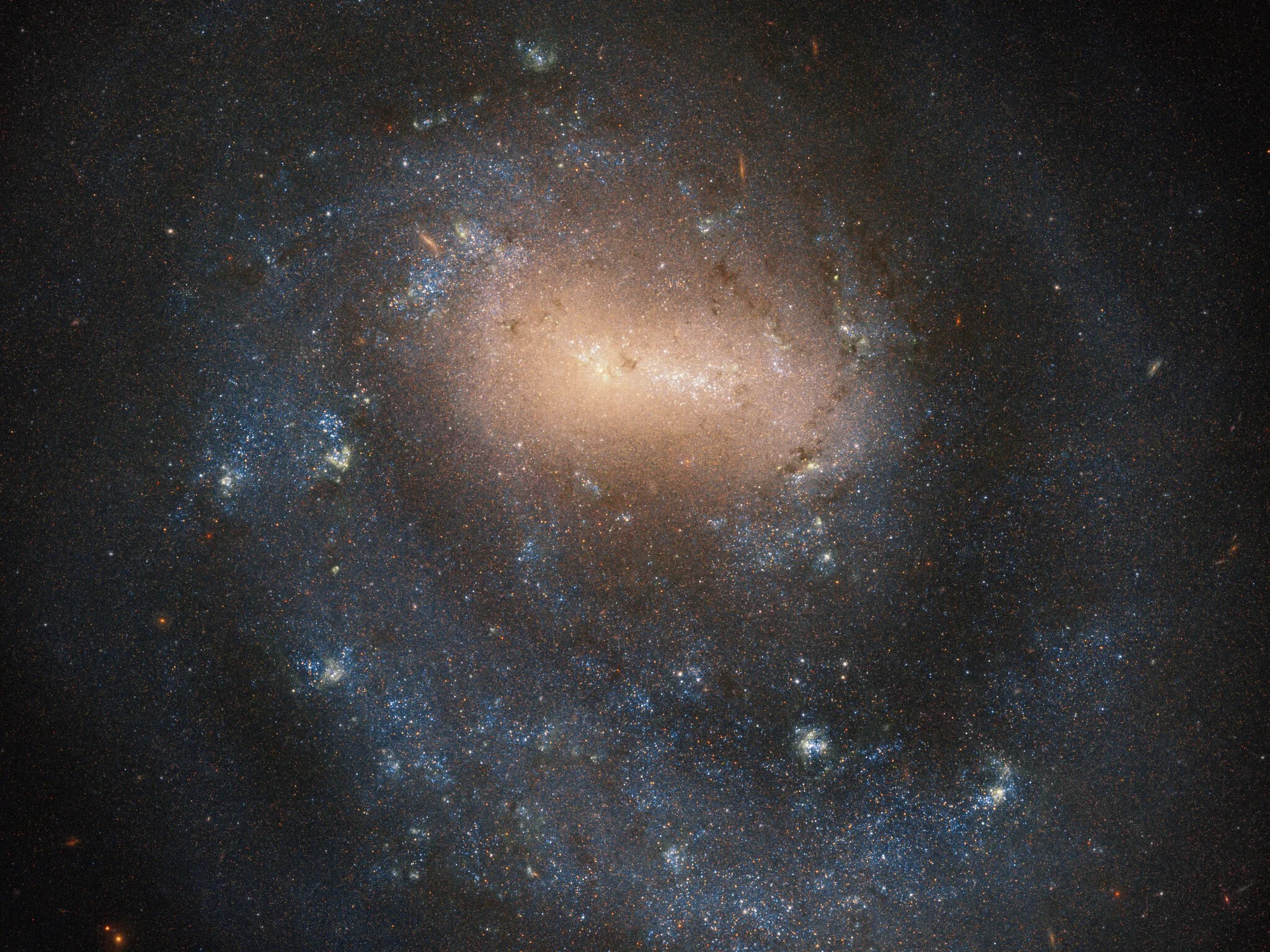 Hubble image of ngc 4618