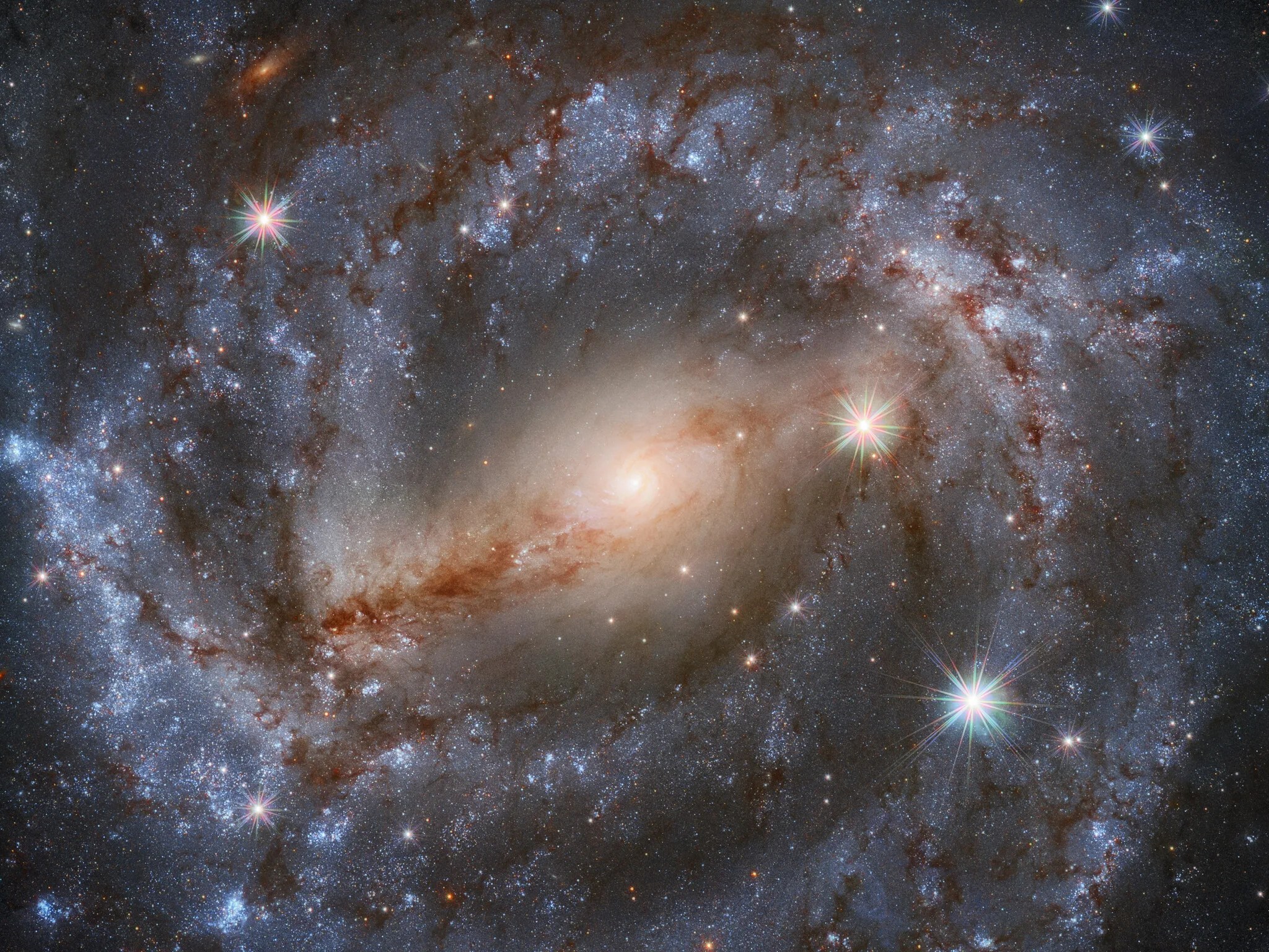 NASA Shares Pic Of Stunning Spiral Galaxy After Supernova Explosion