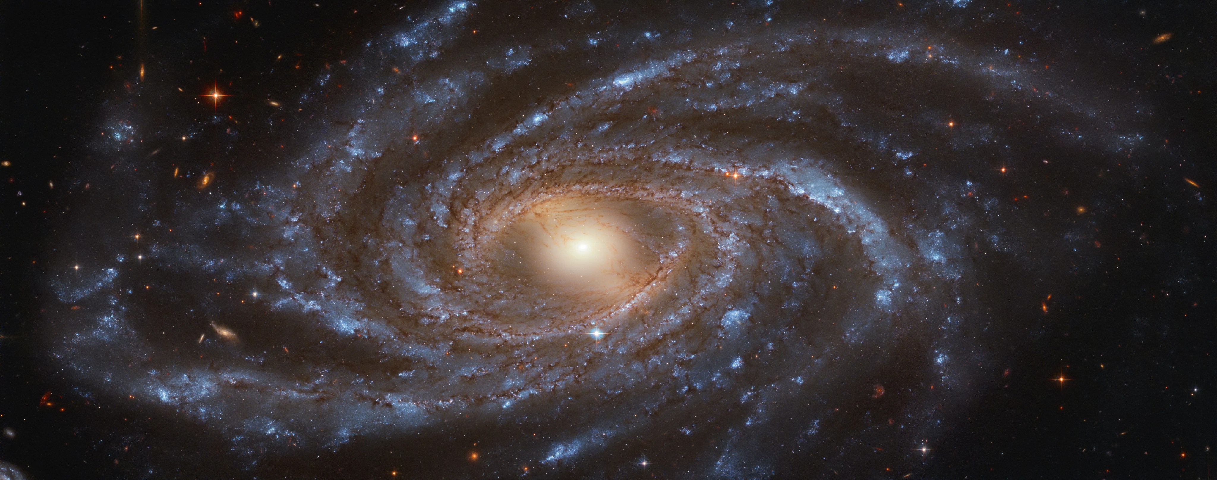 Hubble Beholds a Big, Beautiful Blue Galaxy