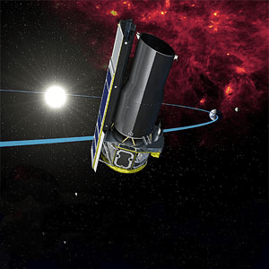 image of spitzer space telescope