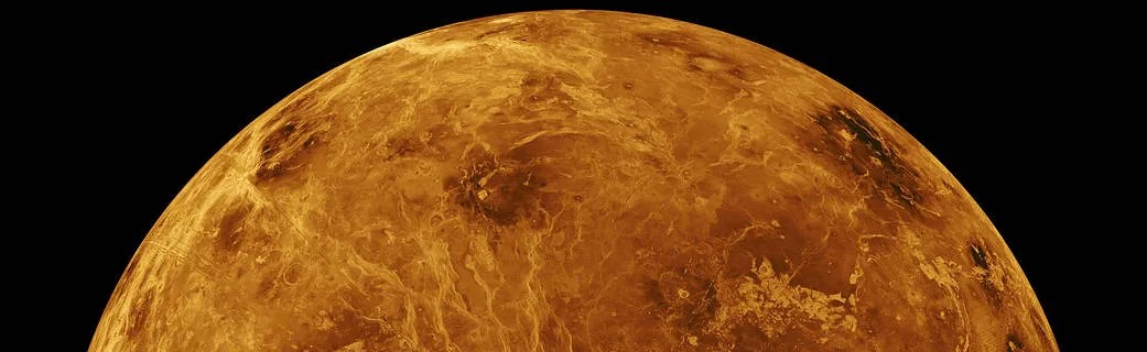 Планета венера фото из космоса реальное фото Simulated view of Venus