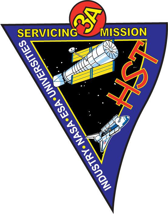 Hubble Service Mision Patch 3A