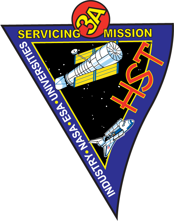 Hubble Service Mision Patch 3A